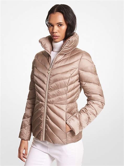 michael michael kors active puffer jacket sizing for boys|michael kors packable down jacket.